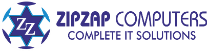 The official ZipZap company logo, representing a trusted brand in technology and electronics.